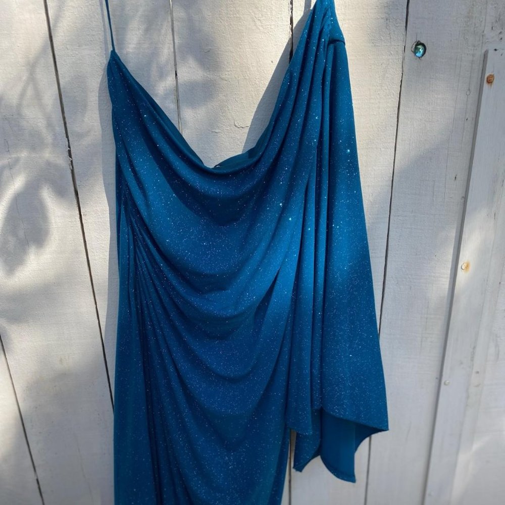 Cocktail dress, Onyx Nite, Size 12, Deep teal color